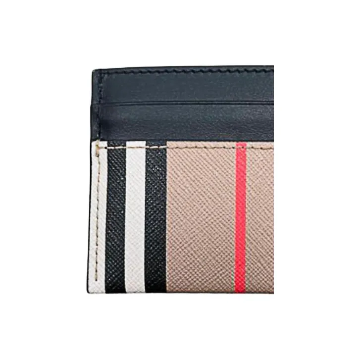 Burberry Classic Stripe Card Case Beige/Black-2