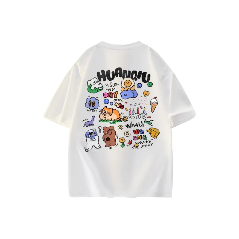 HUANQIU T Shirts Unisex-0