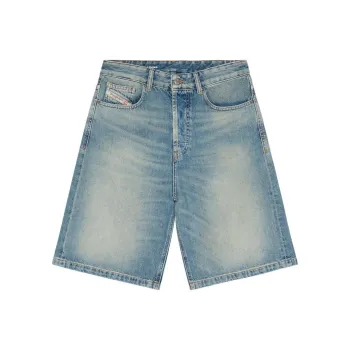DIESEL De Sire Washed Knee length Shorts