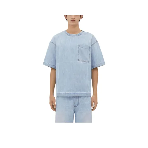 Bottega Veneta Light Bleached Denim T Shirt