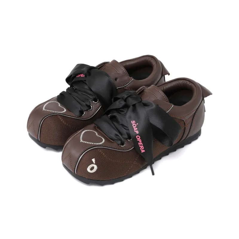 SOAP OPERA Slip Resistant Height Increasing Low Top Casual Shoes Unisex Brown-5