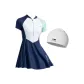 Clothing Sets (Swimsuit+Swimming Cap)