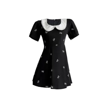 Manekniv Short Sleeved Dress Women's