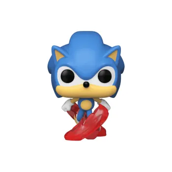 Funko Pop! Games Sonic The Hedgehog Classic Sonic Flocked Funko Shop Exclusive Figure #632
