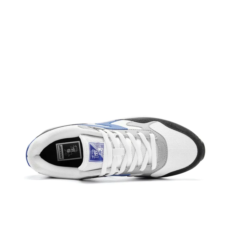 QIAODAN Anti Slip Wear Resistant Low Top Casual Shoes Men's Jordan White Black-3