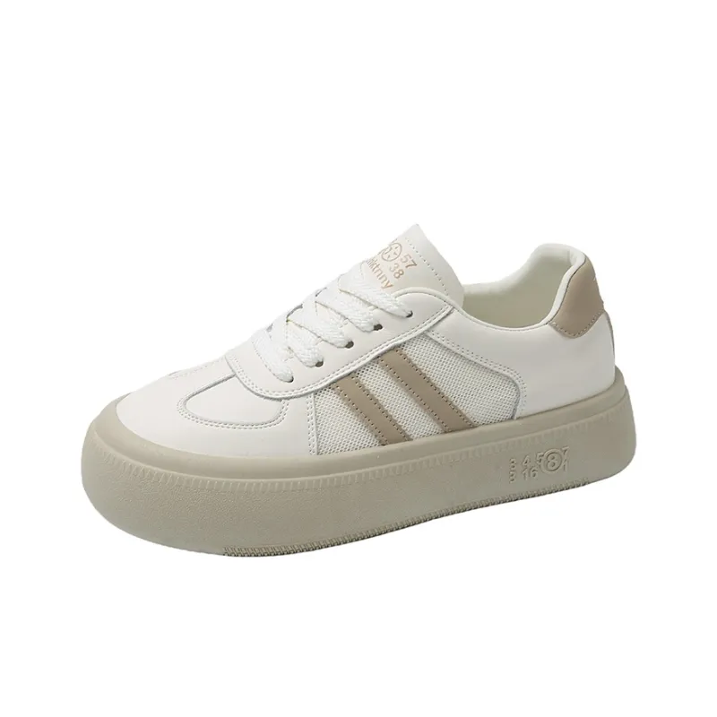 BANWEIDIYA Slip Resistant Cushioning Abrasion Resistant Low Top Skateboard Shoes Women's-6