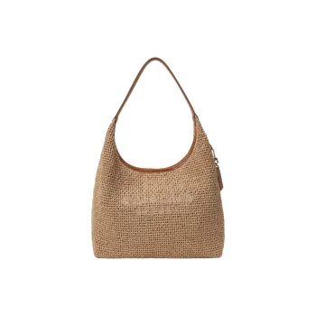 PAYOT Linen Sunny Summer Shoulder Bag Regular Women's Brown
