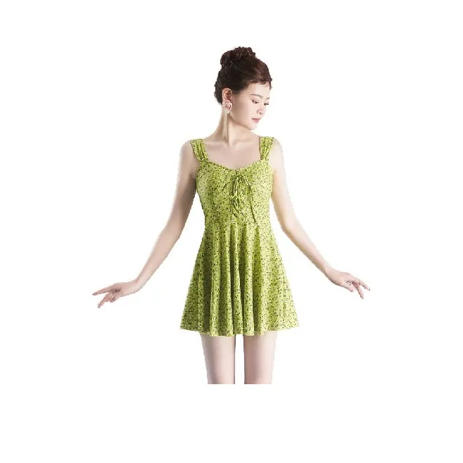 Xu Susu Swim Dresses & Skirts Women's Green-0