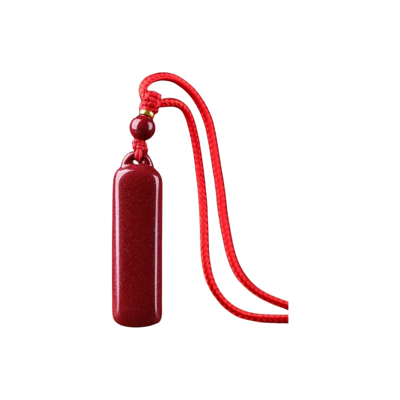 ZHIZUO Natural Cinnabar Pendants Unisex-3