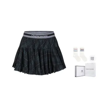 Charlie Luciano Casual Short Skirts Women's Dark Green