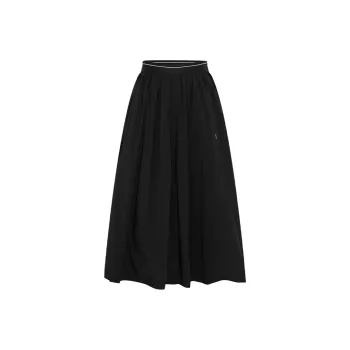 NAVIGARE Casual Long Skirt Women's Night Black