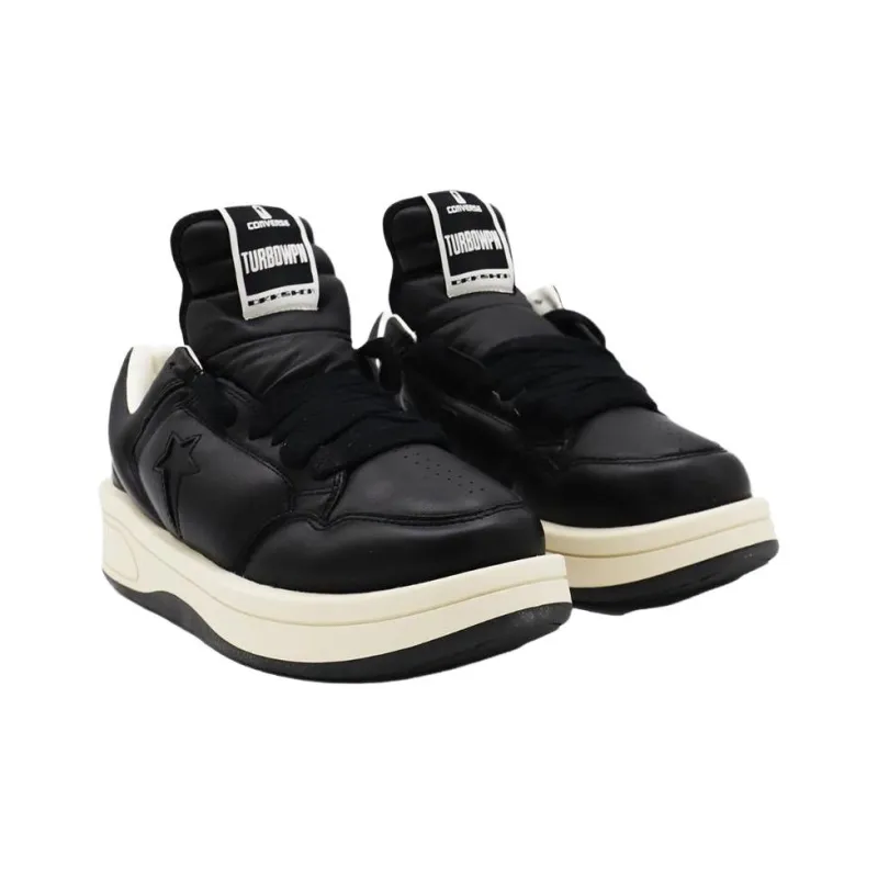 Converse x Rick Owens DRKSHDW TURBOWPN OX Low Top Skateboard Shoes Men's Black-2