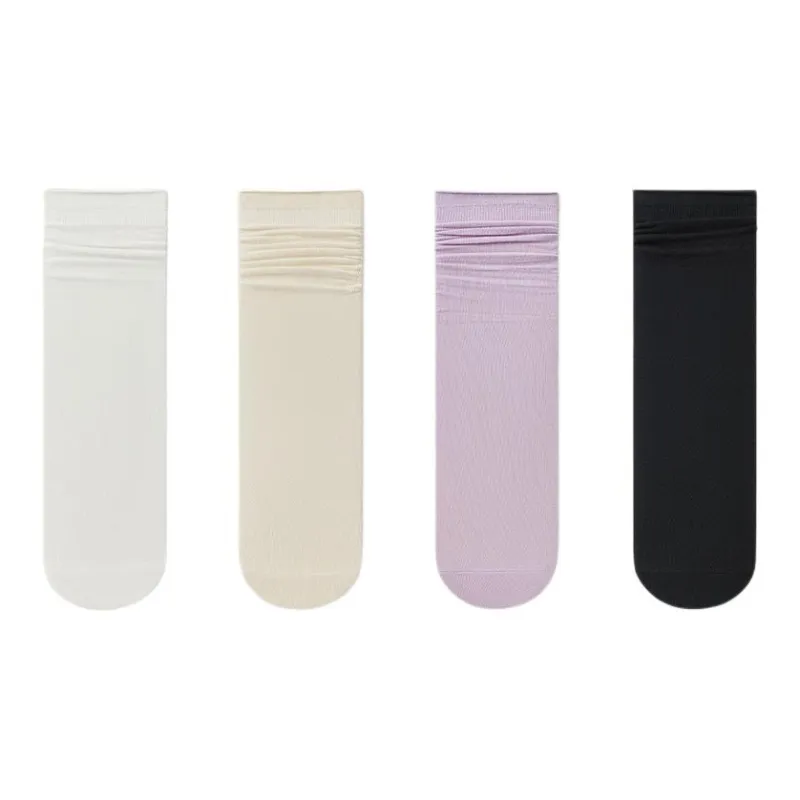 Temooues Mid Calf Socks Women's 4 Pack-7