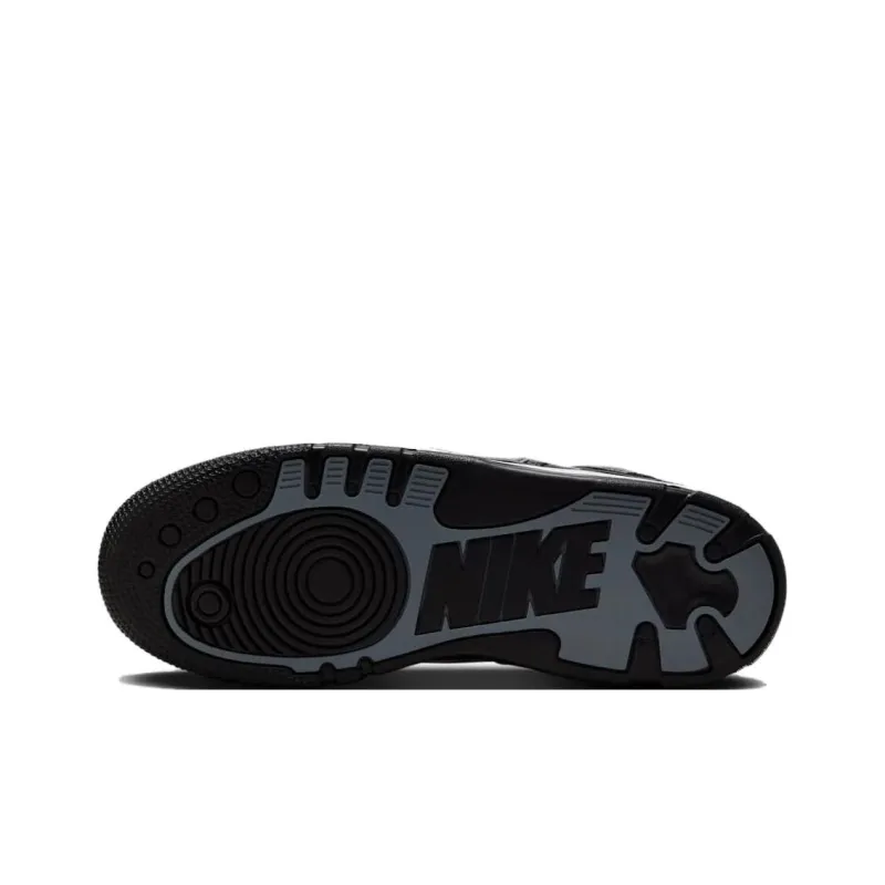 NIGO x Nike Air Force 3 Anti Slip Wear Resistant Low Top Skateboard Shoes Unisex Black White-5