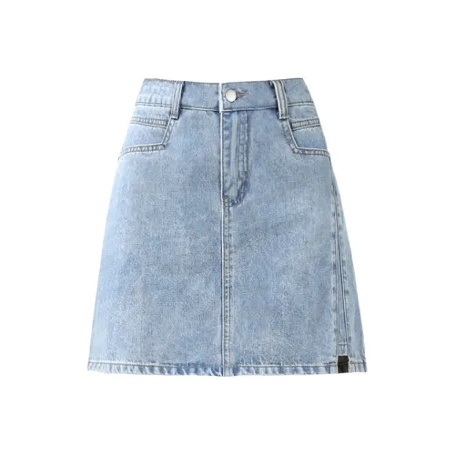 Left Street Right Lane Denim Short Skirts Women's