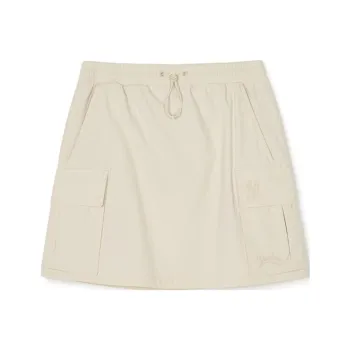 MLB New York Yankees Cargo Short Skirts Women's Linen Cream