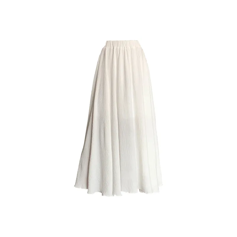 COVER TIME Casual Long Skirt Women's-5