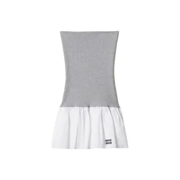 MIU MIU SS25 Sleeveless Dress Women's Multicolor