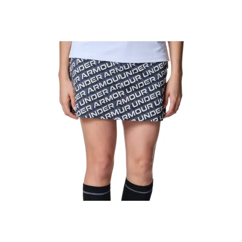Under Armour Drive Slash Casual Short Skirts Women's Dark Blue 025