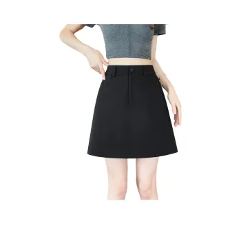 SITOL Casual Short Skirts Women's Black