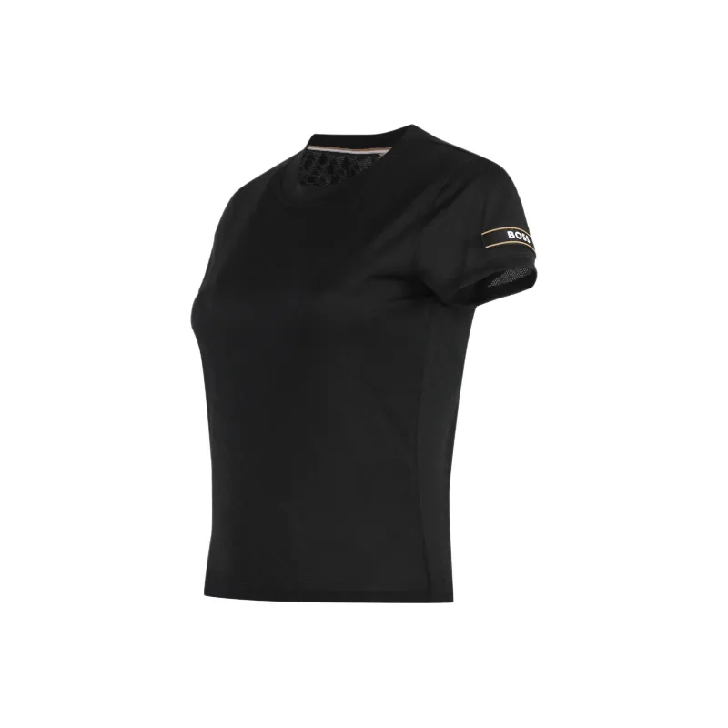 HUGO BOSS X Alica Schmidt Logo Patch Crewneck T-Shirrt-2