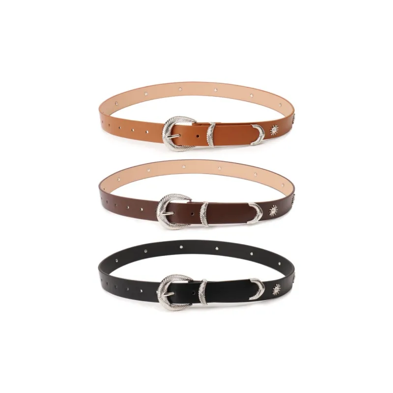 TUCANO PU Leather Belts Women's 2.8cm-2