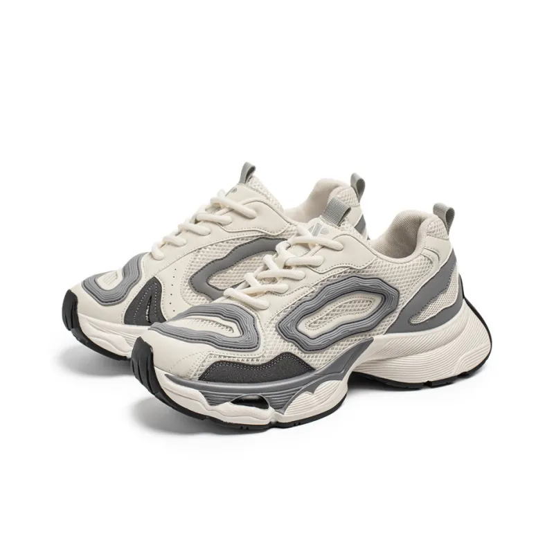 ROBINHOOD Cushioning, Slip Resistant, Abrasion Resistant, Coverage, Support Low Top Chunky Sneakers Men's-14