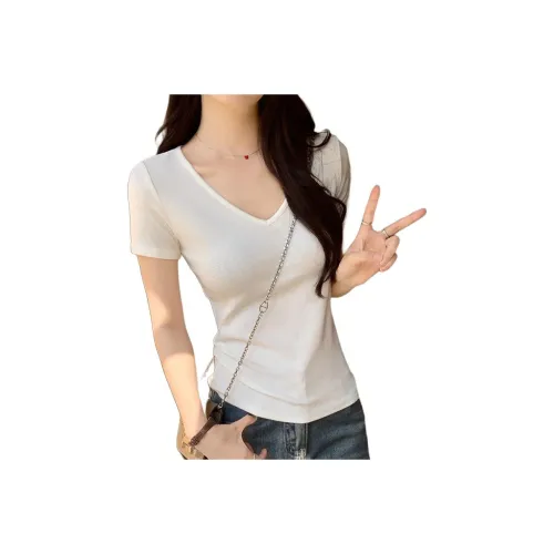 XIANSINIAO Set in Sleeve T Shirt Women's
