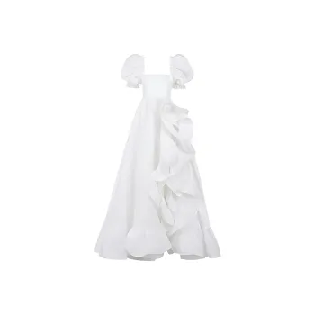 Selkie Collection Evening Dress Women's White