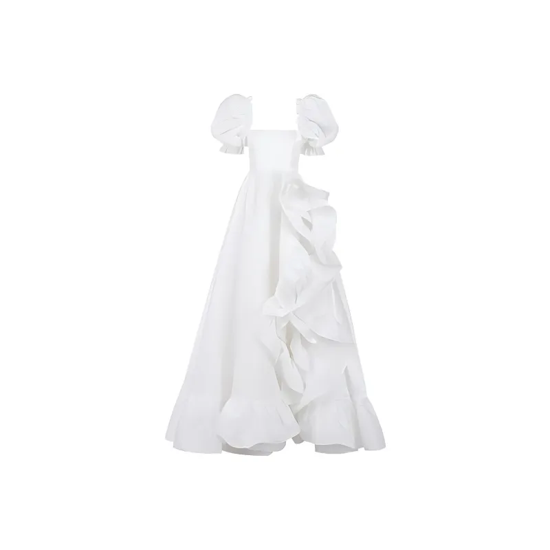 Selkie Collection Evening Dress Women's White-0