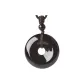 Obsidian Peaceful Buckle Pendant