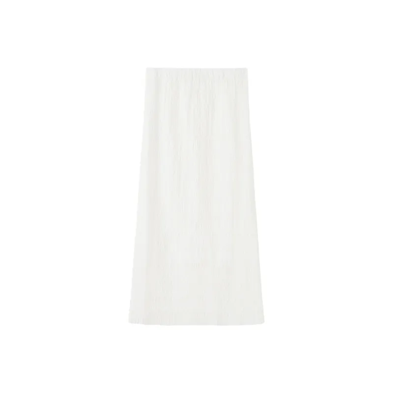 THE SEA LIFE Casual Long Skirt Women's Cloud White-0