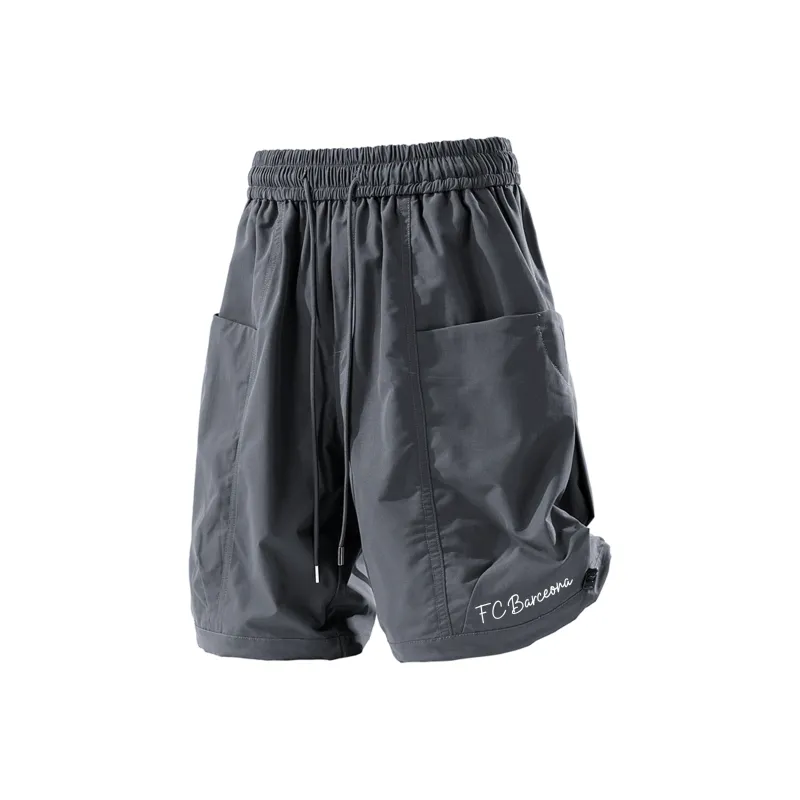 FCB ARCELONA Cargo Shorts Unisex-11