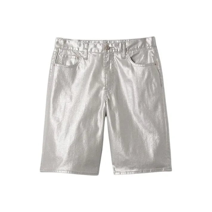 GAP Denim Shorts Women's Silver-0