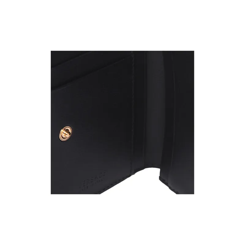 FANSIZHE Leather Card Holder Unisex Black-7