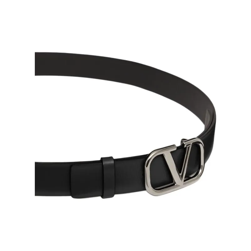 Valentino Garavani VLogo Signature 30mm Leather Belt-3