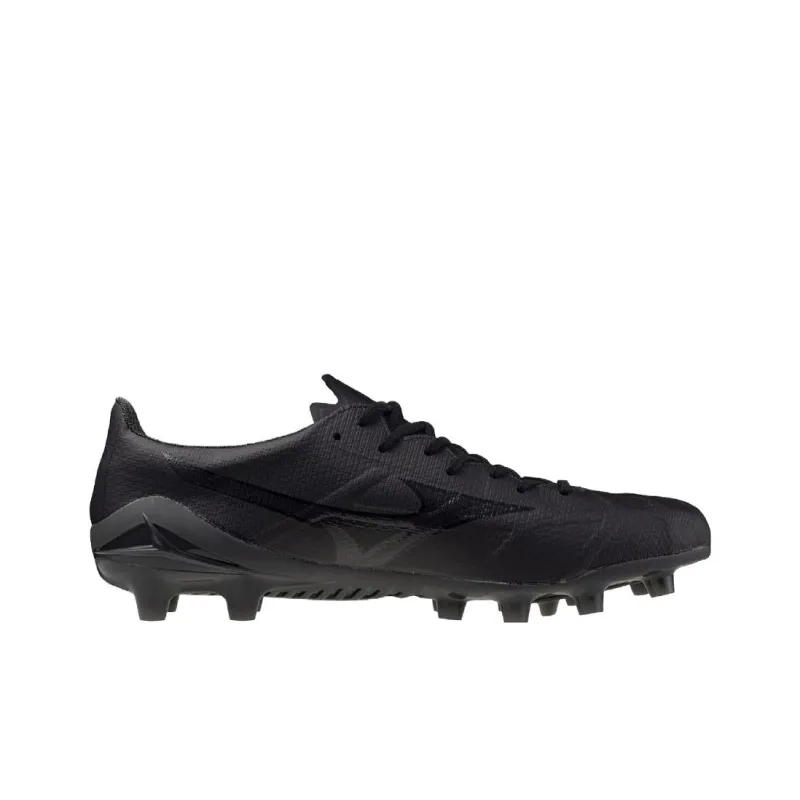 Mizuno Alpha 2 Anti Slip Wear Resistant Soccer Shoes Unisex Black-1