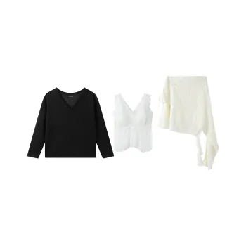 EIDOLON GRAIN Skirt Set Women's Black