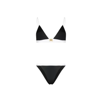 BALMAIN Two-Piece Button Embellished Bikini