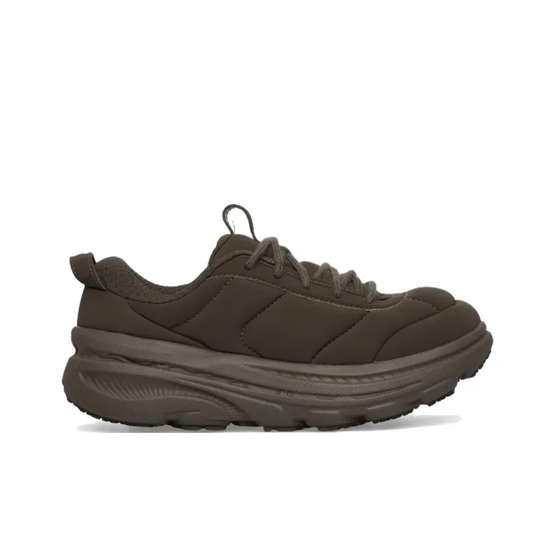 MARNI x HOKA ONE ONE Bondi B3LS Anti Slip Wear Resistant Low Top Casual Running Shoes Unisex Black-1