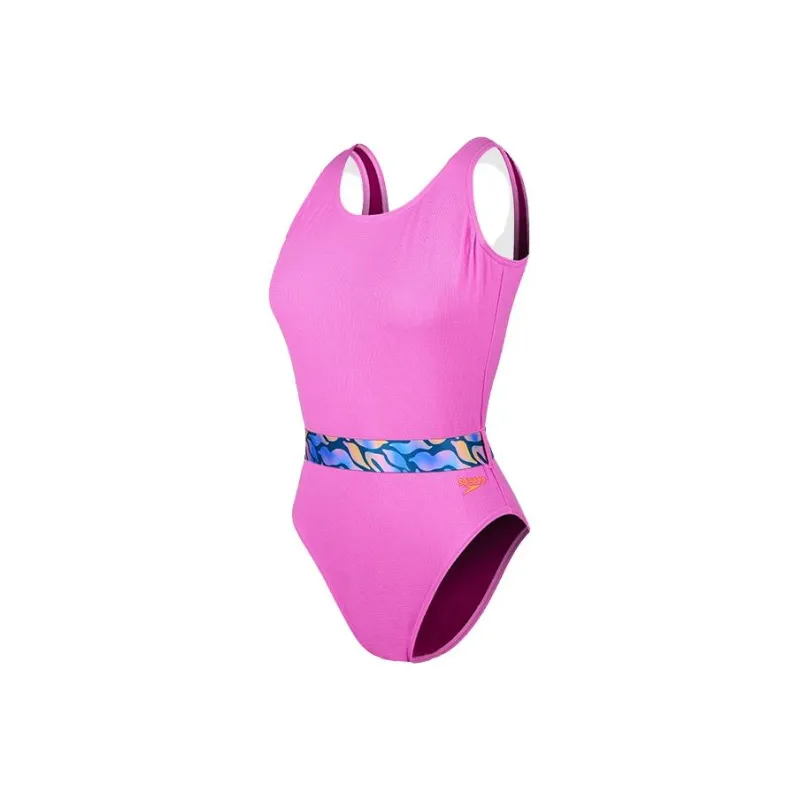 Speedo One-Piece Swimsuits Women's Pink-0