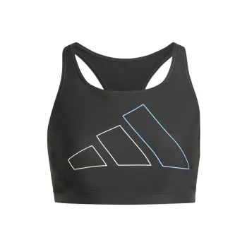 Adidas Big Bars Bikini Top Bikini Women's Black