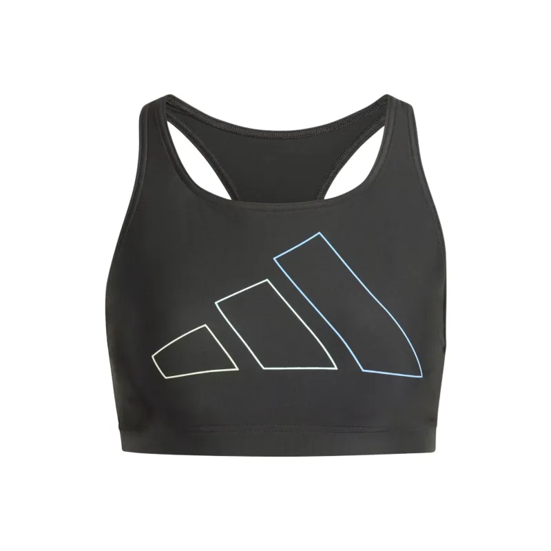 Adidas Big Bars Bikini Top Bikini Women's Black-0