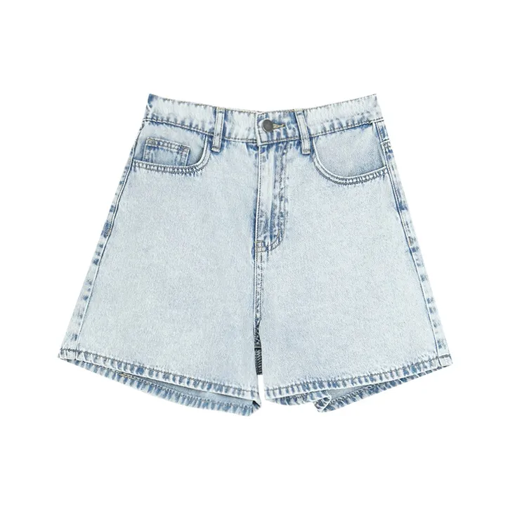 SETIROM Denim Shorts Women's Light Blue-0