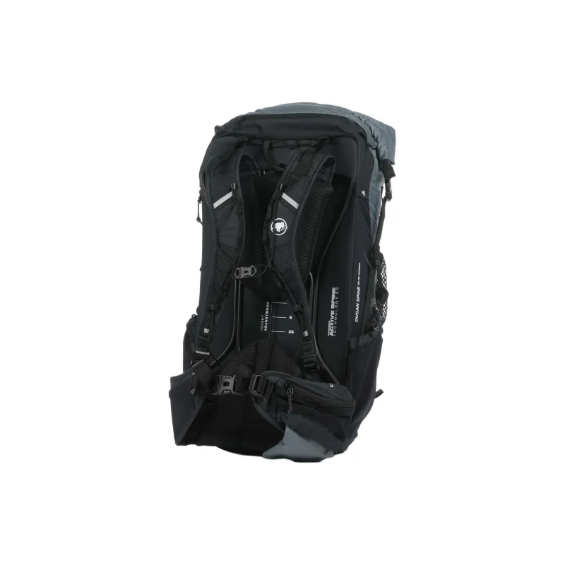 MAMMUT Ducan 2 Backpack Mountaineering Bag Outdoor Bag Recycled Material 35L Blue Gray & Black Women's-3