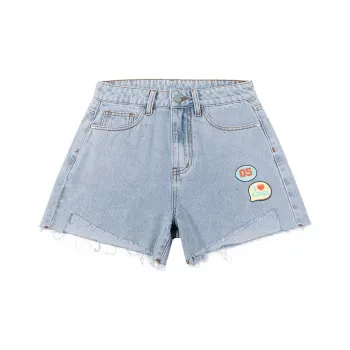 B.Duck Denim Shorts Women's Denim Blue