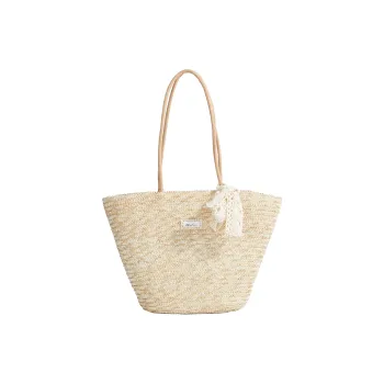 Bueno Woven Shoulder Bag Women's Khaki
