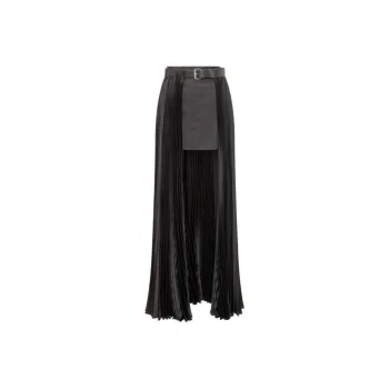 PETER DO Belted Pleated Skirt