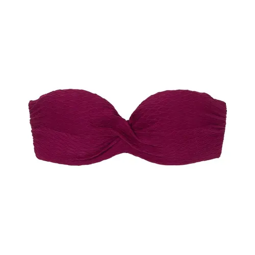 Victoria's Secret PINK Mix & Match Twist Push-Up Bandeau Top / PR Bikini Women's Rogue Red