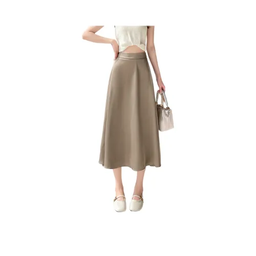 SITOL Casual Short Skirts Women's Coffee